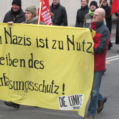 Demo gegen Nazis und Rassismus am 28. Januar 2012 in Heilbronn