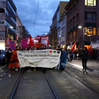 Demo gegen die AfD am 7. März 2016 in Heilbronn
